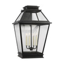 Four Light Outdoor Wall Lantern<br /><span style="color:#4AB0CE;">Entrega: 4-10 dias en USA</span><br /><span style="color:#4AB0CE;font-size:60%;">PREGUNTE POR ENTREGA EN PANAMA</span><br />Collection: Falmouth<br />Finish: Dark Weathered Zinc