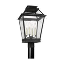 Four Light Post Lantern<br /><span style="color:#4AB0CE;">Entrega: 4-10 dias en USA</span><br /><span style="color:#4AB0CE;font-size:60%;">PREGUNTE POR ENTREGA EN PANAMA</span><br />Collection: Falmouth<br />Finish: Dark Weathered Zinc