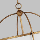 Two Light Pendant<br /><span style="color:#4AB0CE;">Entrega: 4-10 dias en USA</span><br /><span style="color:#4AB0CE;font-size:60%;">PREGUNTE POR ENTREGA EN PANAMA</span><br />Collection: Stonington<br />Finish: Antique Gild