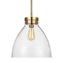 One Light Pendant<br /><span style="color:#4AB0CE;">Entrega: 4-10 dias en USA</span><br /><span style="color:#4AB0CE;font-size:60%;">PREGUNTE POR ENTREGA EN PANAMA</span><br />Collection: Garrett<br />Finish: Burnished Brass