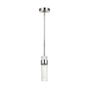 One Light Pendant<br /><span style="color:#4AB0CE;">Entrega: 4-10 dias en USA</span><br /><span style="color:#4AB0CE;font-size:60%;">PREGUNTE POR ENTREGA EN PANAMA</span><br />Collection: Geneva<br />Finish: Polished Nickel
