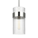 One Light Pendant<br /><span style="color:#4AB0CE;">Entrega: 4-10 dias en USA</span><br /><span style="color:#4AB0CE;font-size:60%;">PREGUNTE POR ENTREGA EN PANAMA</span><br />Collection: Geneva<br />Finish: Polished Nickel