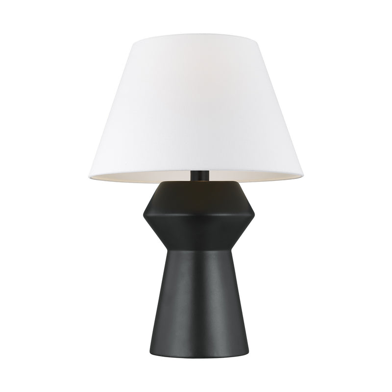 One Light Table Lamp<br /><span style="color:#4AB0CE;">Entrega: 4-10 dias en USA</span><br /><span style="color:#4AB0CE;font-size:60%;">PREGUNTE POR ENTREGA EN PANAMA</span><br />Collection: Abaco<br />Finish: Coal