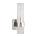 One Light Wall Sconce<br /><span style="color:#4AB0CE;">Entrega: 4-10 dias en USA</span><br /><span style="color:#4AB0CE;font-size:60%;">PREGUNTE POR ENTREGA EN PANAMA</span><br />Collection: Geneva<br />Finish: Polished Nickel