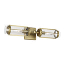 Two Light Wall Sconce<br /><span style="color:#4AB0CE;">Entrega: 4-10 dias en USA</span><br /><span style="color:#4AB0CE;font-size:60%;">PREGUNTE POR ENTREGA EN PANAMA</span><br />Collection: Flynn<br />Finish: Time Worn Brass
