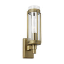 One Light Wall Sconce<br /><span style="color:#4AB0CE;">Entrega: 23-24 semanas en USA</span><br /><span style="color:#4AB0CE;font-size:60%;">PREGUNTE POR ENTREGA EN PANAMA</span><br />Collection: Flynn<br />Finish: Time Worn Brass