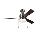 52" Ceiling Fan<br /><span style="color:#4AB0CE;">Entrega: 4-10 dias en USA</span><br /><span style="color:#4AB0CE;font-size:60%;">PREGUNTE POR ENTREGA EN PANAMA</span><br />Collection: Syrus<br />Finish: Brushed Steel