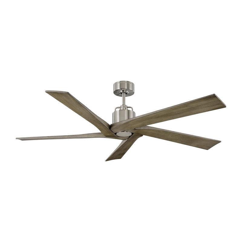 56"Ceiling Fan<br /><span style="color:#4AB0CE;">Entrega: 4-10 dias en USA</span><br /><span style="color:#4AB0CE;font-size:60%;">PREGUNTE POR ENTREGA EN PANAMA</span><br />Collection: Aspen<br />Finish: Brushed Steel