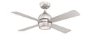 44"Ceiling Fan<br /><span style="color:#4AB0CE;">Entrega: 4-10 dias en USA</span><br /><span style="color:#4AB0CE;font-size:60%;">PREGUNTE POR ENTREGA EN PANAMA</span><br />Collection: Kwad 44<br />Finish: Brushed Nickel