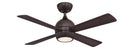 44"Ceiling Fan<br /><span style="color:#4AB0CE;">Entrega: 4-10 dias en USA</span><br /><span style="color:#4AB0CE;font-size:60%;">PREGUNTE POR ENTREGA EN PANAMA</span><br />Collection: Kwad 44<br />Finish: Dark Bronze