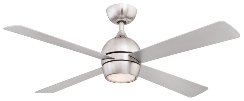 Fanimation - FP7652BN - 52"Ceiling Fan - Kwad 52 - Brushed Nickel