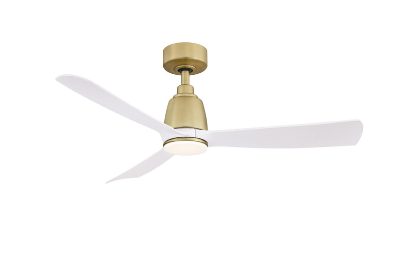 Fanimation - FPD8547BS - 44"Ceiling Fan - Kute 44 - Brushed Satin Brass