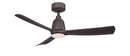44"Ceiling Fan<br /><span style="color:#4AB0CE;">Entrega: 4-10 dias en USA</span><br /><span style="color:#4AB0CE;font-size:60%;">PREGUNTE POR ENTREGA EN PANAMA</span><br />Collection: Kute 44<br />Finish: Dark Bronze