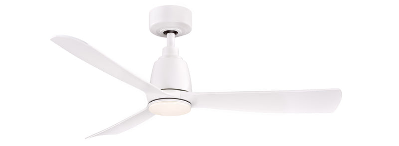 Fanimation - FPD8547MW - 44"Ceiling Fan - Kute 44 - Matte White