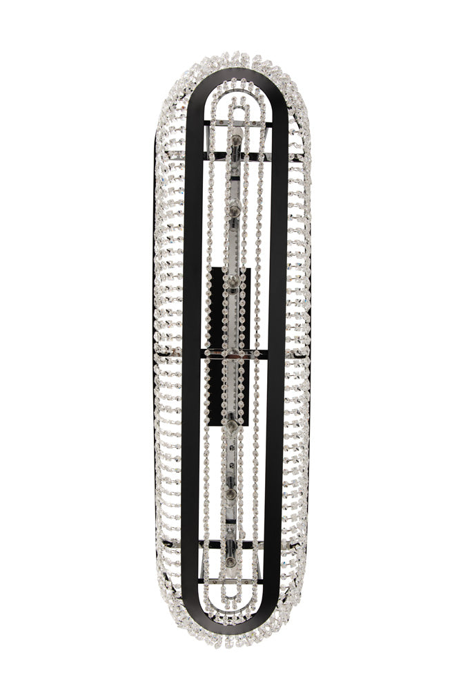 Allegri - 037361-052-FR001 - Seven Light Island Pendant - Terzo - Matte Black W Polished Chrome
