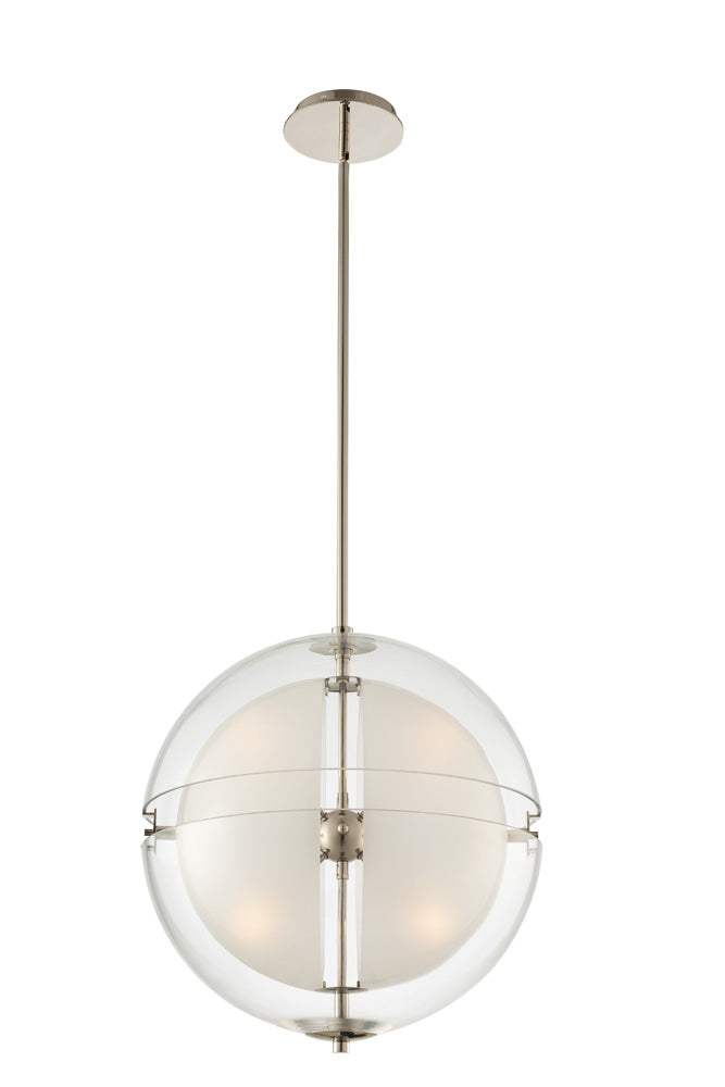 Kalco - 509751PN - LED Pendant - Sussex - Polished Nickel