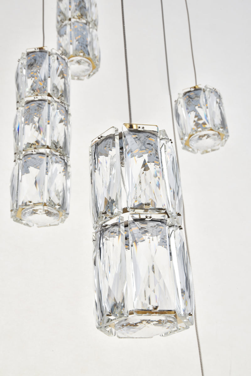 LED Pendant<br /><span style="color:#4AB0CE;">Entrega: 4-10 dias en USA</span><br /><span style="color:#4AB0CE;font-size:60%;">PREGUNTE POR ENTREGA EN PANAMA</span><br />Collection: Polaris<br />Finish: Gold