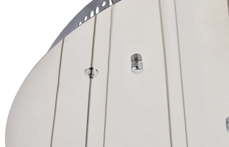 Elegant Lighting - 3500D28C - LED Pendant - Polaris - Chrome