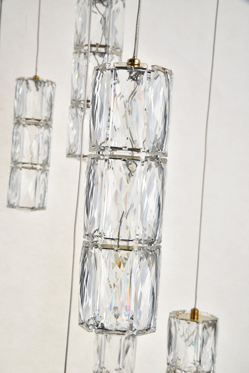 LED Pendant<br /><span style="color:#4AB0CE;">Entrega: 4-10 dias en USA</span><br /><span style="color:#4AB0CE;font-size:60%;">PREGUNTE POR ENTREGA EN PANAMA</span><br />Collection: Polaris<br />Finish: Gold