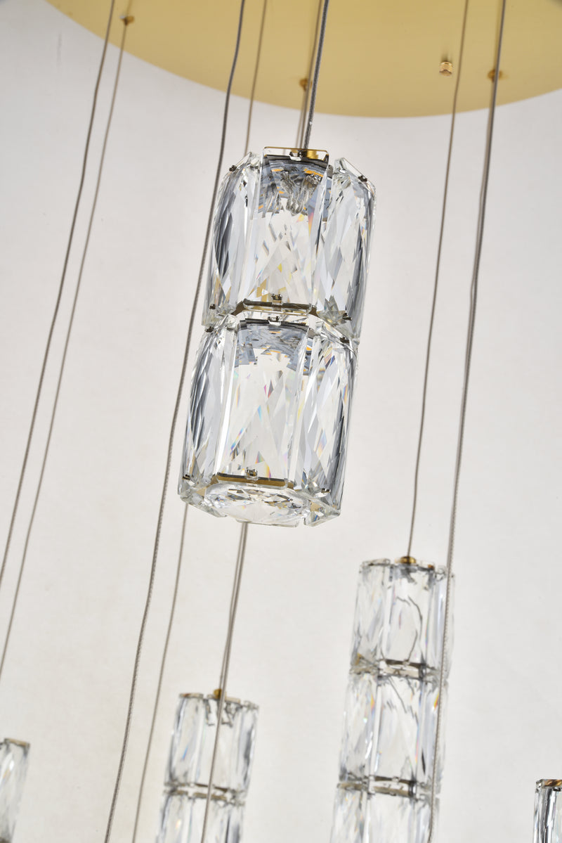 LED Pendant<br /><span style="color:#4AB0CE;">Entrega: 4-10 dias en USA</span><br /><span style="color:#4AB0CE;font-size:60%;">PREGUNTE POR ENTREGA EN PANAMA</span><br />Collection: Polaris<br />Finish: Gold