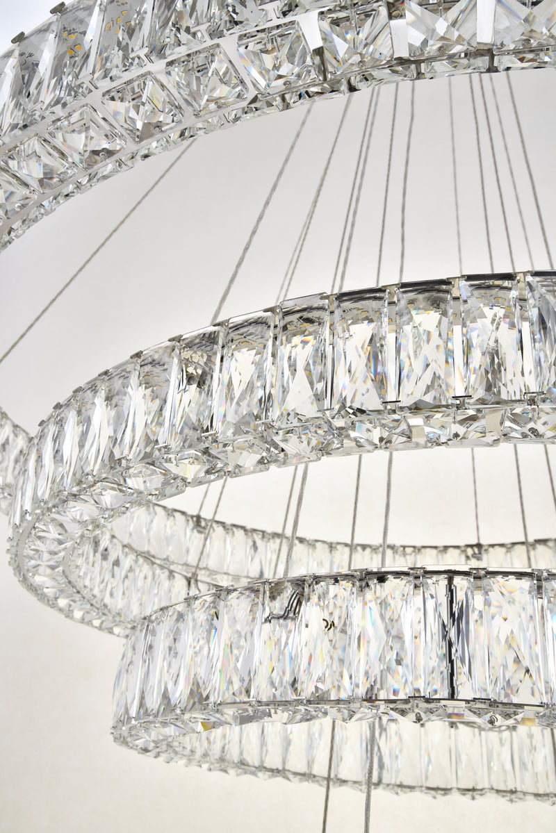 LED Chandelier<br /><span style="color:#4AB0CE;">Entrega: 4-10 dias en USA</span><br /><span style="color:#4AB0CE;font-size:60%;">PREGUNTE POR ENTREGA EN PANAMA</span><br />Collection: Monroe<br />Finish: Chrome
