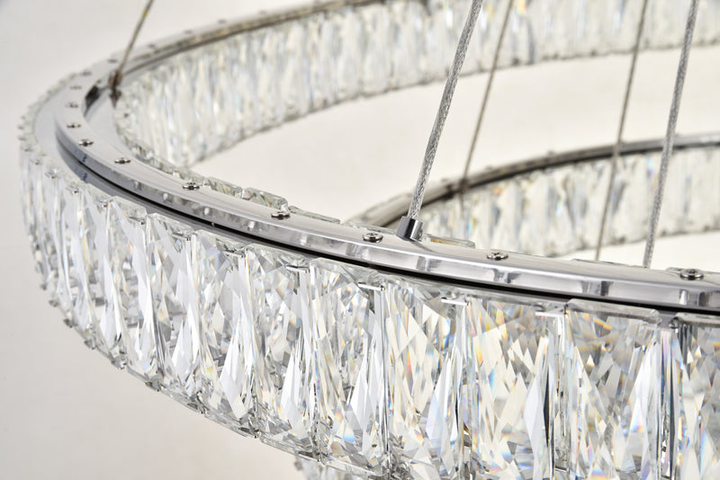 LED Chandelier<br /><span style="color:#4AB0CE;">Entrega: 4-10 dias en USA</span><br /><span style="color:#4AB0CE;font-size:60%;">PREGUNTE POR ENTREGA EN PANAMA</span><br />Collection: Monroe<br />Finish: Chrome
