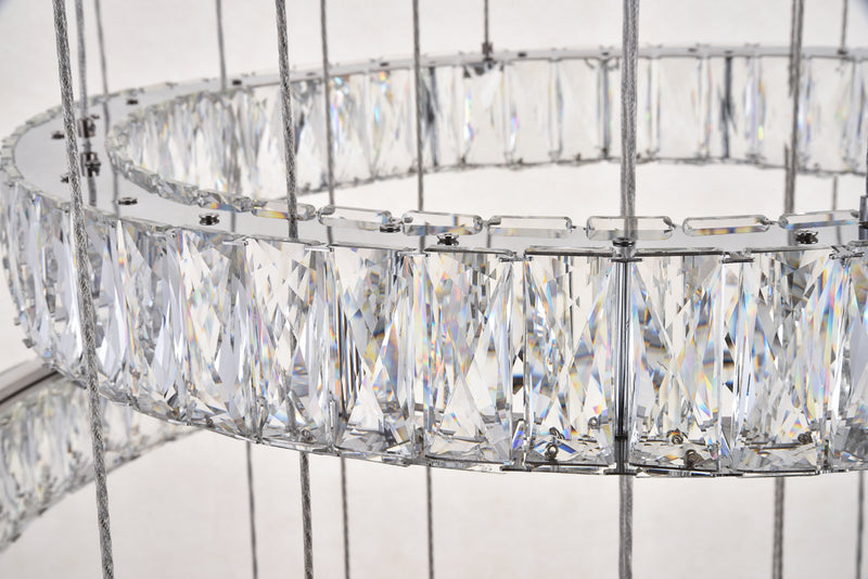 LED Chandelier<br /><span style="color:#4AB0CE;">Entrega: 15-16 semanas en USA</span><br /><span style="color:#4AB0CE;font-size:60%;">PREGUNTE POR ENTREGA EN PANAMA</span><br />Collection: Monroe<br />Finish: Chrome