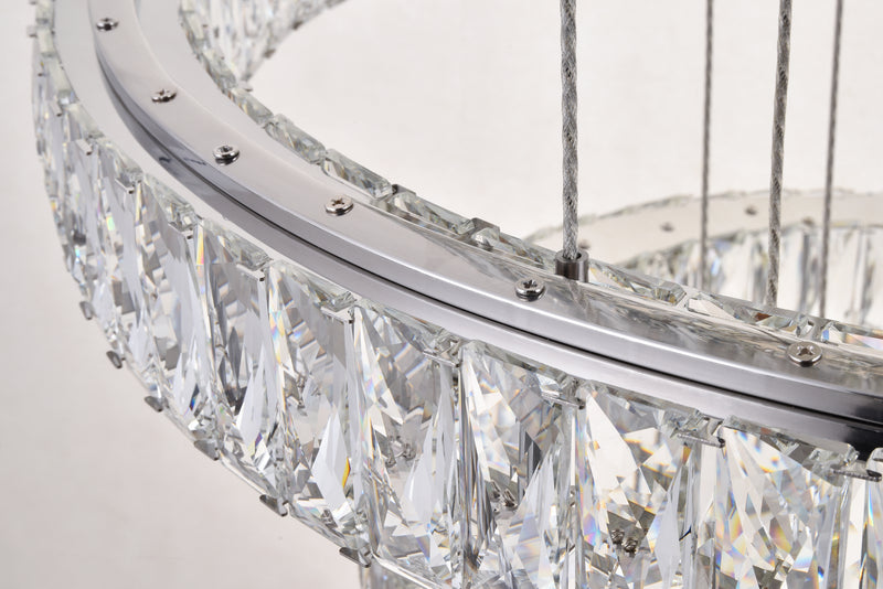 LED Chandelier<br /><span style="color:#4AB0CE;">Entrega: 15-16 semanas en USA</span><br /><span style="color:#4AB0CE;font-size:60%;">PREGUNTE POR ENTREGA EN PANAMA</span><br />Collection: Monroe<br />Finish: Chrome