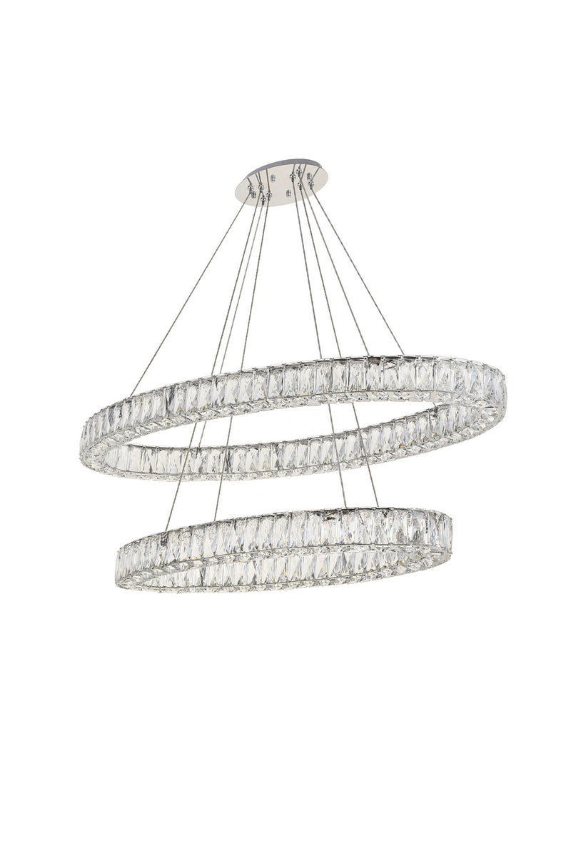 LED Chandelier<br /><span style="color:#4AB0CE;">Entrega: 4-10 dias en USA</span><br /><span style="color:#4AB0CE;font-size:60%;">PREGUNTE POR ENTREGA EN PANAMA</span><br />Collection: Monroe<br />Finish: Chrome