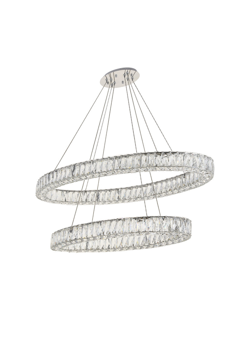 LED Chandelier<br /><span style="color:#4AB0CE;">Entrega: 4-10 dias en USA</span><br /><span style="color:#4AB0CE;font-size:60%;">PREGUNTE POR ENTREGA EN PANAMA</span><br />Collection: Monroe<br />Finish: Chrome