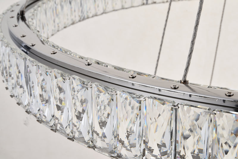LED Chandelier<br /><span style="color:#4AB0CE;">Entrega: 4-10 dias en USA</span><br /><span style="color:#4AB0CE;font-size:60%;">PREGUNTE POR ENTREGA EN PANAMA</span><br />Collection: Monroe<br />Finish: Chrome