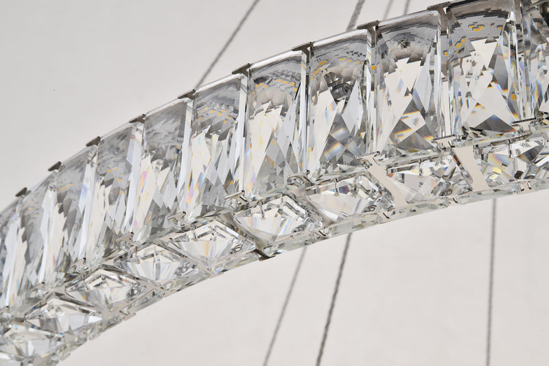 LED Chandelier<br /><span style="color:#4AB0CE;">Entrega: 4-10 dias en USA</span><br /><span style="color:#4AB0CE;font-size:60%;">PREGUNTE POR ENTREGA EN PANAMA</span><br />Collection: Monroe<br />Finish: Chrome