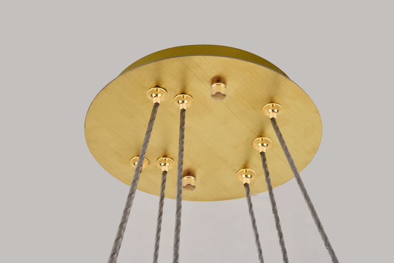 Elegant Lighting - 3503G24G - LED Pendant - Monroe - Gold