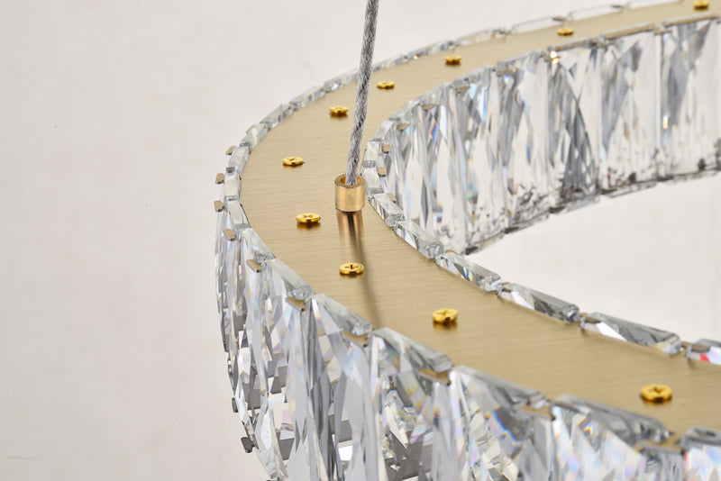 LED Pendant<br /><span style="color:#4AB0CE;">Entrega: 4-10 dias en USA</span><br /><span style="color:#4AB0CE;font-size:60%;">PREGUNTE POR ENTREGA EN PANAMA</span><br />Collection: Monroe<br />Finish: Gold