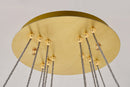 Elegant Lighting - 3503G3LG - LED Pendant - Monroe - Gold
