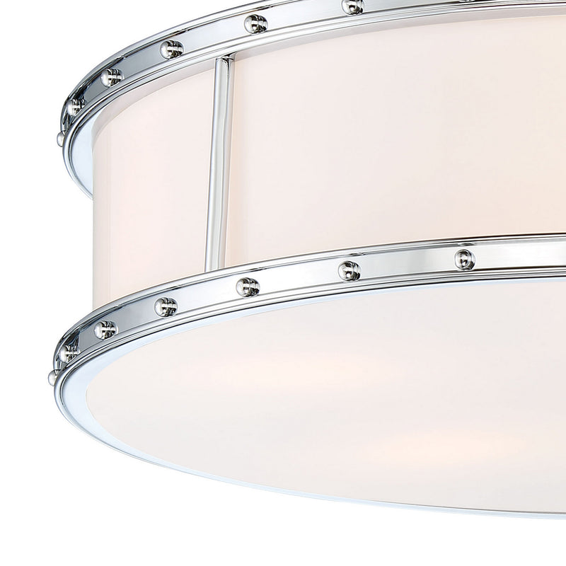 LED Flush Mount<br /><span style="color:#4AB0CE;">Entrega: 4-10 dias en USA</span><br /><span style="color:#4AB0CE;font-size:60%;">PREGUNTE POR ENTREGA EN PANAMA</span><br />Finish: Chrome