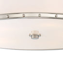 LED Flush Mount<br /><span style="color:#4AB0CE;">Entrega: 4-10 dias en USA</span><br /><span style="color:#4AB0CE;font-size:60%;">PREGUNTE POR ENTREGA EN PANAMA</span><br />Collection: Flush Mount<br />Finish: Brushed Nickel