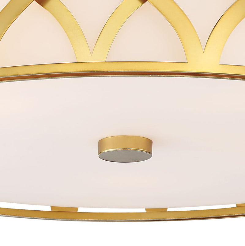 LED Flush Mount<br /><span style="color:#4AB0CE;">Entrega: 4-10 dias en USA</span><br /><span style="color:#4AB0CE;font-size:60%;">PREGUNTE POR ENTREGA EN PANAMA</span><br />Finish: Liberty Gold