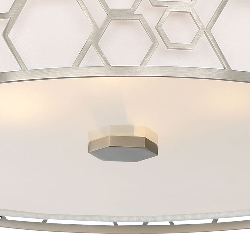 LED Flush Mount<br /><span style="color:#4AB0CE;">Entrega: 4-10 dias en USA</span><br /><span style="color:#4AB0CE;font-size:60%;">PREGUNTE POR ENTREGA EN PANAMA</span><br />Finish: Brushed Nickel