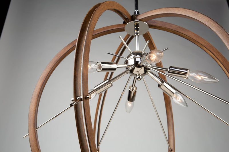 Six Light Semi Flush Mount<br /><span style="color: