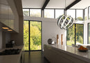 LED Pendant<br /><span style="color:#4AB0CE;">Entrega: 4-10 dias en USA</span><br /><span style="color:#4AB0CE;font-size:60%;">PREGUNTE POR ENTREGA EN PANAMA</span><br />Collection: Swirl<br />Finish: Satin Nickel