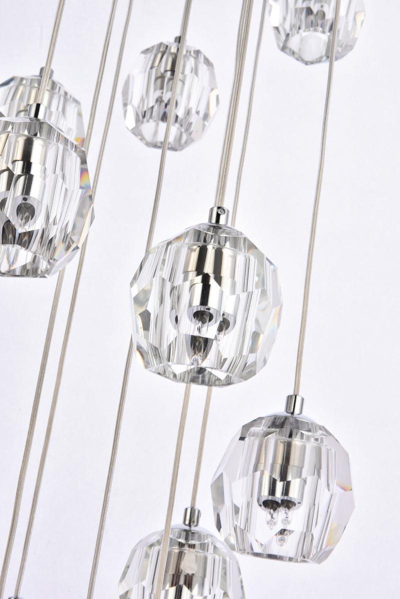 LED Pendant<br /><span style="color:#4AB0CE;">Entrega: 4-10 dias en USA</span><br /><span style="color:#4AB0CE;font-size:60%;">PREGUNTE POR ENTREGA EN PANAMA</span><br />Collection: Eren<br />Finish: Chrome
