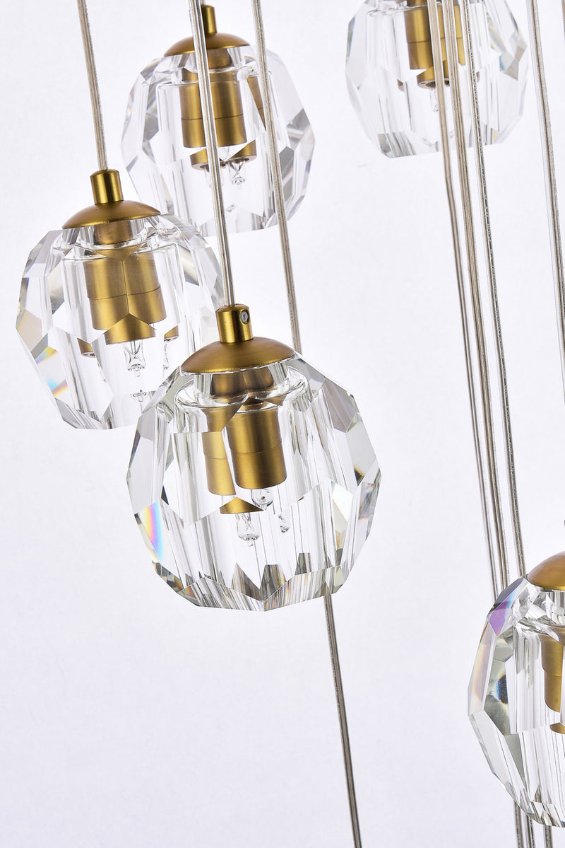 LED Pendant<br /><span style="color:#4AB0CE;">Entrega: 4-10 dias en USA</span><br /><span style="color:#4AB0CE;font-size:60%;">PREGUNTE POR ENTREGA EN PANAMA</span><br />Collection: Eren<br />Finish: Gold