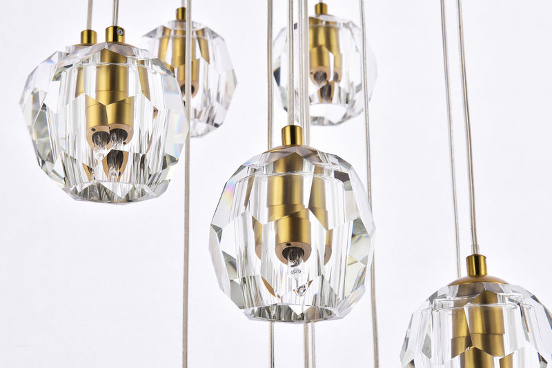 LED Pendant<br /><span style="color:#4AB0CE;">Entrega: 4-10 dias en USA</span><br /><span style="color:#4AB0CE;font-size:60%;">PREGUNTE POR ENTREGA EN PANAMA</span><br />Collection: Eren<br />Finish: Gold