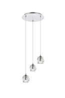 LED Pendant<br /><span style="color:#4AB0CE;">Entrega: 4-10 dias en USA</span><br /><span style="color:#4AB0CE;font-size:60%;">PREGUNTE POR ENTREGA EN PANAMA</span><br />Collection: Eren<br />Finish: Chrome
