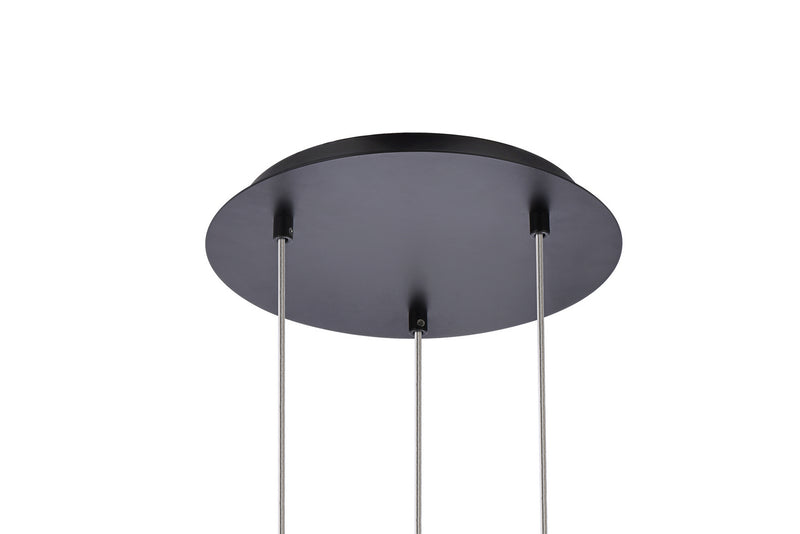 LED Pendant<br /><span style="color:#4AB0CE;">Entrega: 4-10 dias en USA</span><br /><span style="color:#4AB0CE;font-size:60%;">PREGUNTE POR ENTREGA EN PANAMA</span><br />Collection: Eren<br />Finish: Black