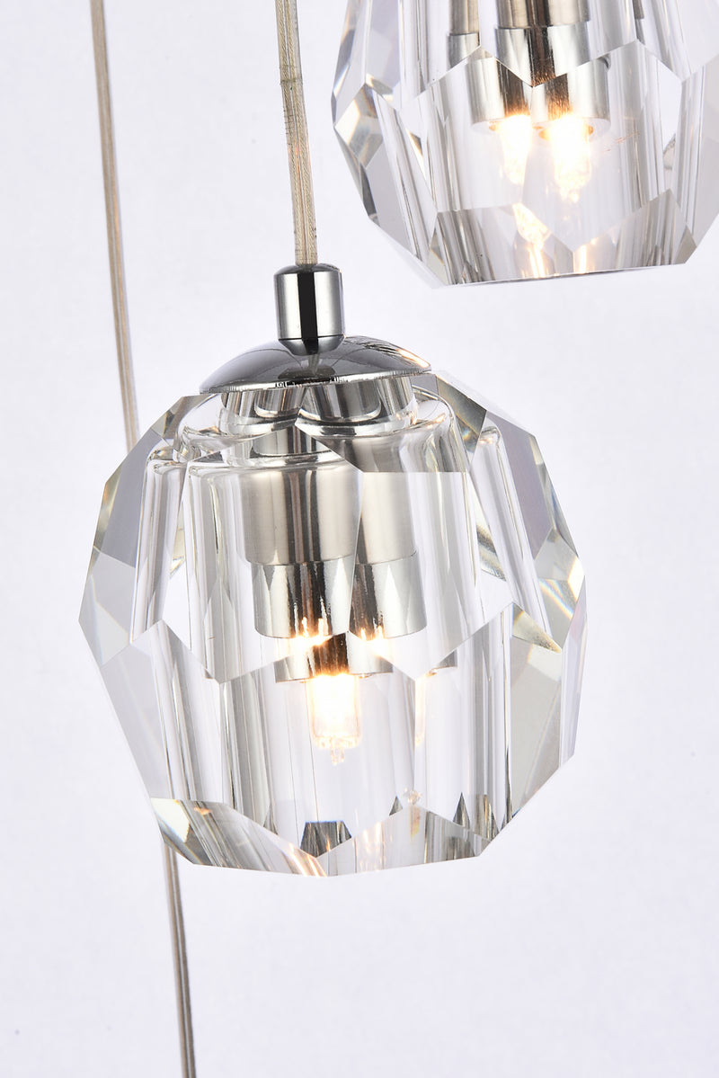 LED Pendant<br /><span style="color:#4AB0CE;">Entrega: 4-10 dias en USA</span><br /><span style="color:#4AB0CE;font-size:60%;">PREGUNTE POR ENTREGA EN PANAMA</span><br />Collection: Eren<br />Finish: Chrome