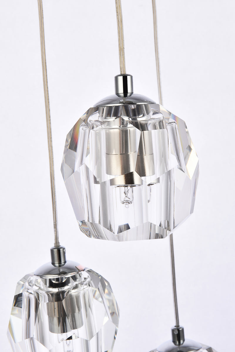 LED Pendant<br /><span style="color:#4AB0CE;">Entrega: 4-10 dias en USA</span><br /><span style="color:#4AB0CE;font-size:60%;">PREGUNTE POR ENTREGA EN PANAMA</span><br />Collection: Eren<br />Finish: Chrome