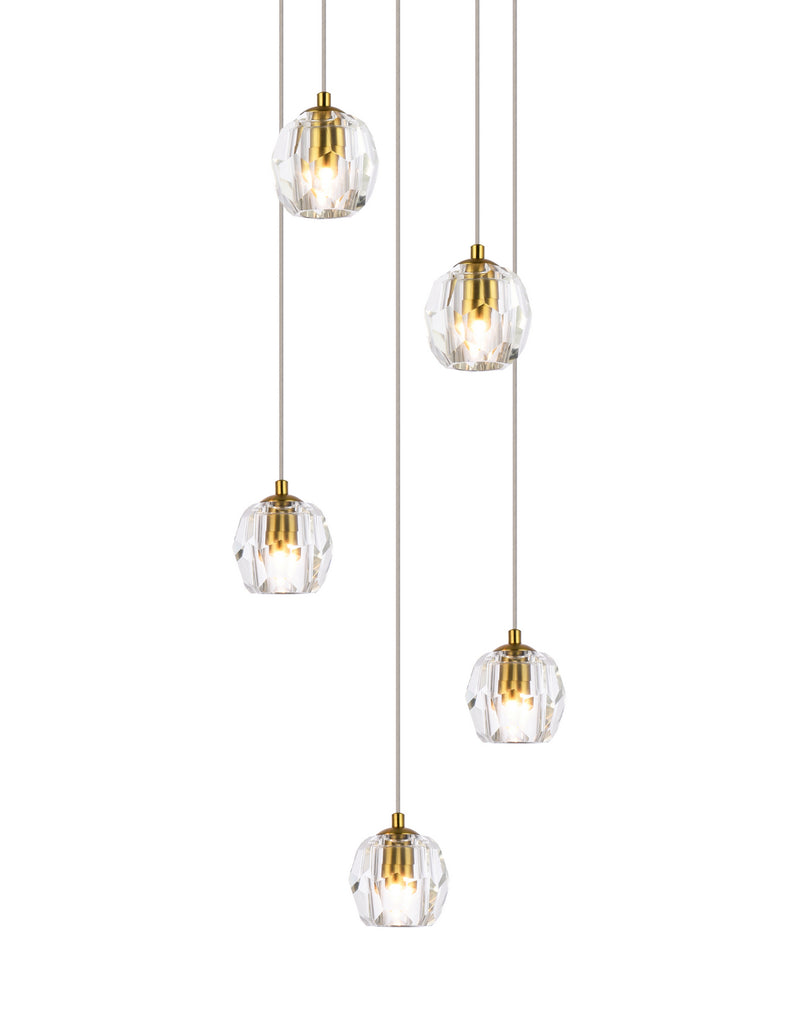 LED Pendant<br /><span style="color:#4AB0CE;">Entrega: 4-10 dias en USA</span><br /><span style="color:#4AB0CE;font-size:60%;">PREGUNTE POR ENTREGA EN PANAMA</span><br />Collection: Eren<br />Finish: Gold