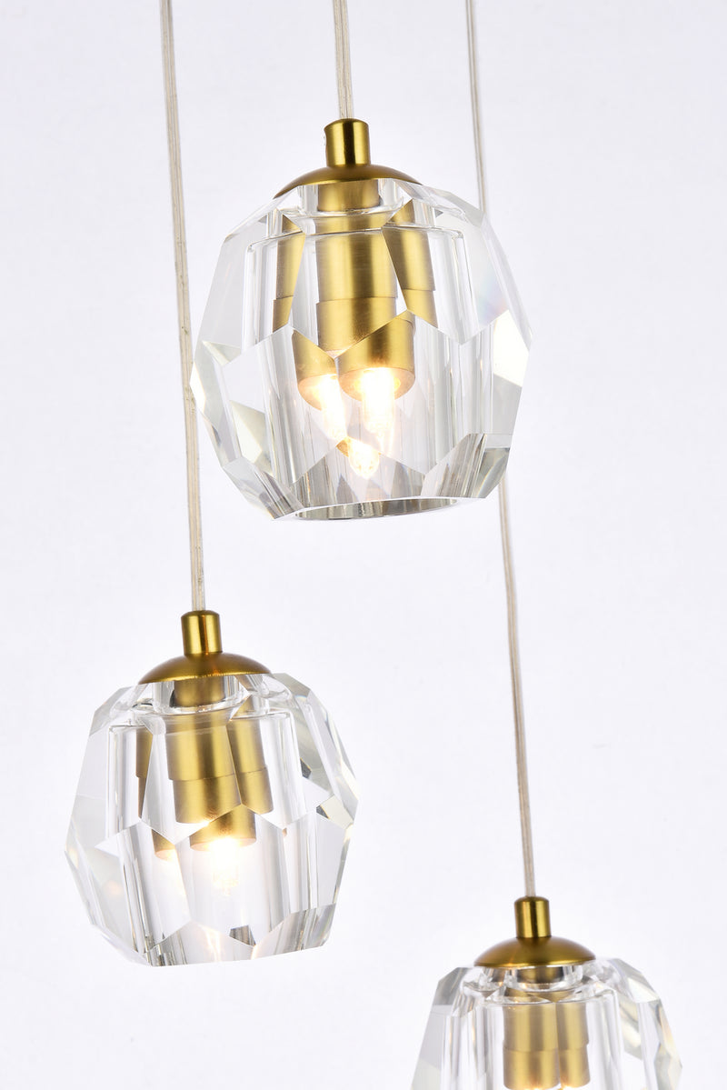 LED Pendant<br /><span style="color:#4AB0CE;">Entrega: 4-10 dias en USA</span><br /><span style="color:#4AB0CE;font-size:60%;">PREGUNTE POR ENTREGA EN PANAMA</span><br />Collection: Eren<br />Finish: Gold